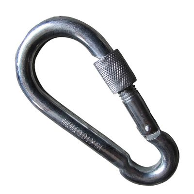 Zink zakband draaibaar metalen snaphook met schroef maatstaal
