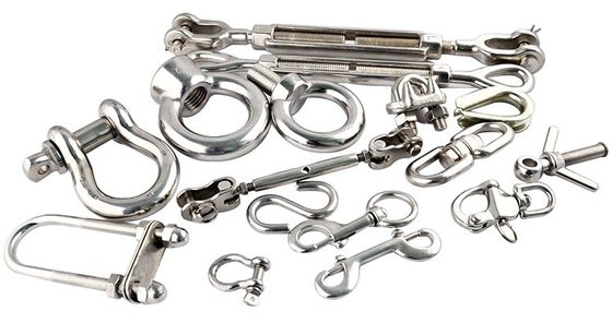 Marine hardware fittings schilderen van roestvrij staal snap hooks met ooglet schroef