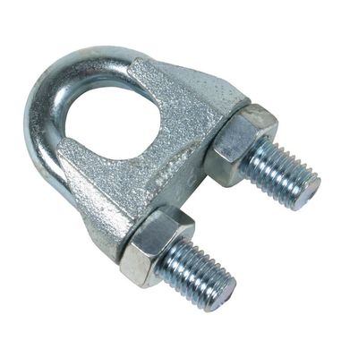 Draad touw klemmen DIN 1142 8 mm roestvrij staal fitting clip voor zink afwerking klemmen
