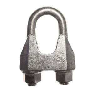 Draad touw klemmen DIN 1142 8 mm roestvrij staal fitting clip voor zink afwerking klemmen