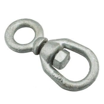Levering van metalen onderdelen roestvrij staal dubbel oog draaiende ketting G-401