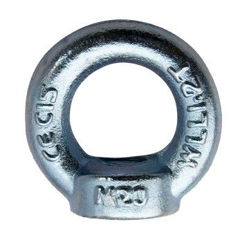 ISO-standaard C15 koolstofstaal gesmeed gegalvaniseerd M16 ringnoot Din 582