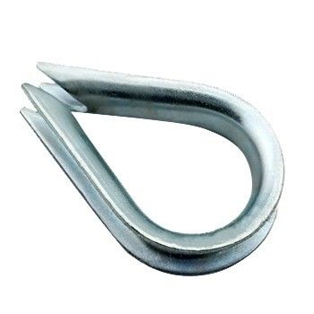 Gepersonaliseerde Hot Dip roestvrijstalen draad touw thimbles met CE ISO-certificaat