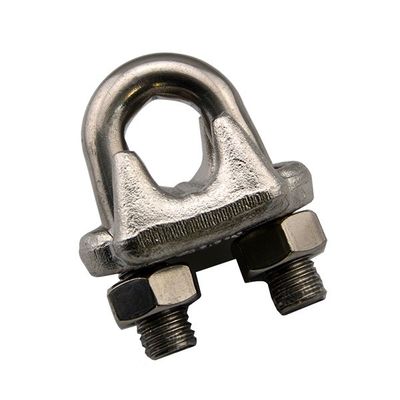 Waterbehandeling roestvrij staal touwclip met ZINK geplatte afwerking