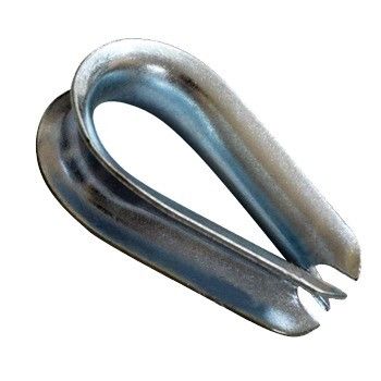 Heavy Duty roestvrijstalen draad touw thimbles DIN6899 voor aangepaste grootte rigging