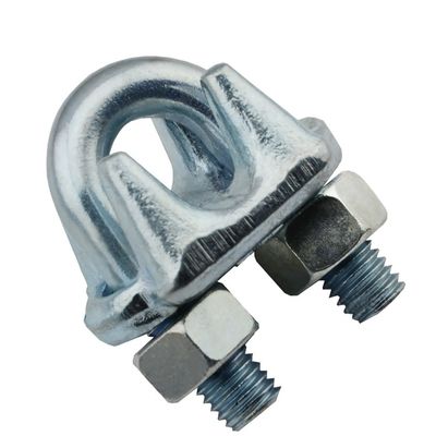 US Type Drop gesmeed draad touw clips roestvrij staal met maat ZINK afwerking