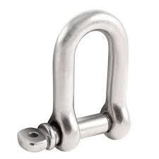 Gegalvaniseerde D-ketel OEM 304 roestvrij staal rigging hardware Dee ketel