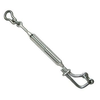 Zware roestvrijstalen metrische decklashing turnbuckles US type verwerking
