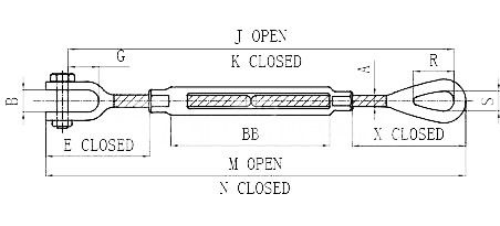 Draaibuizen van roestvrij staal Lifting Fittings Gegalvaniseerde draad touw Kabel Draaibuis